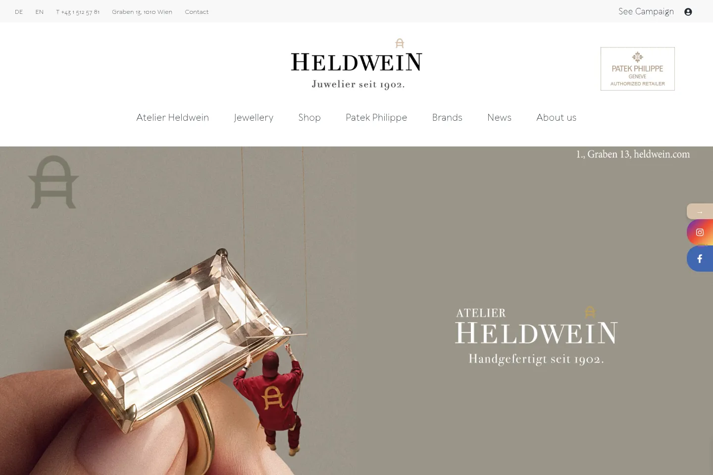 First screen of Heldwein