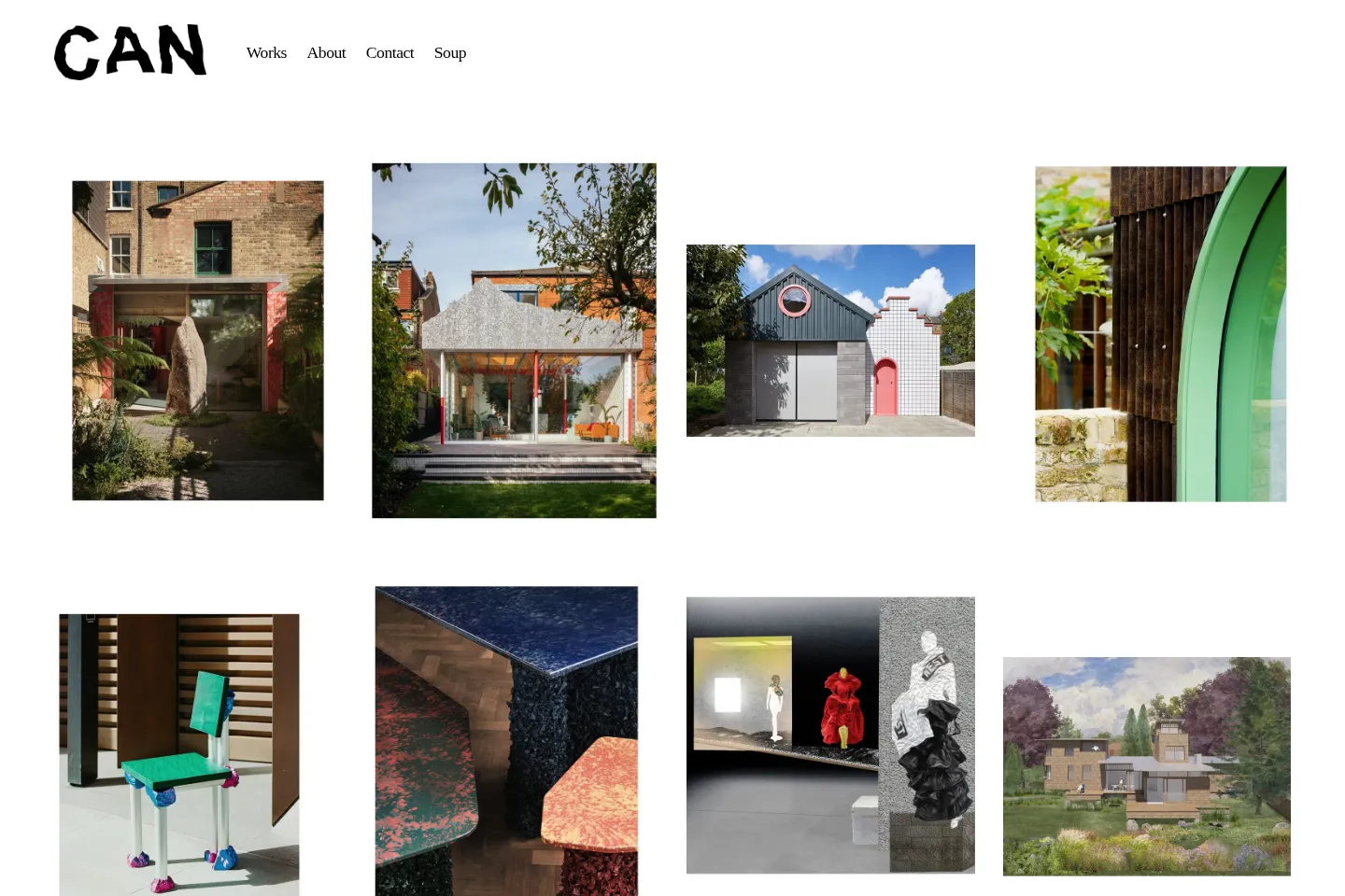 First screen of Can Architects