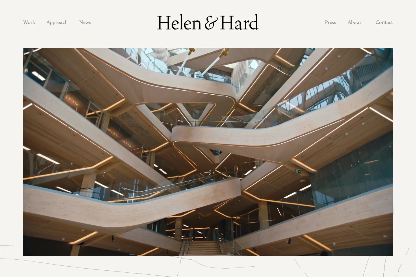 First screen of Helen & Hard