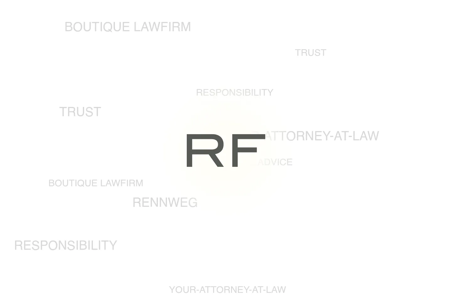 First screen of RF Law