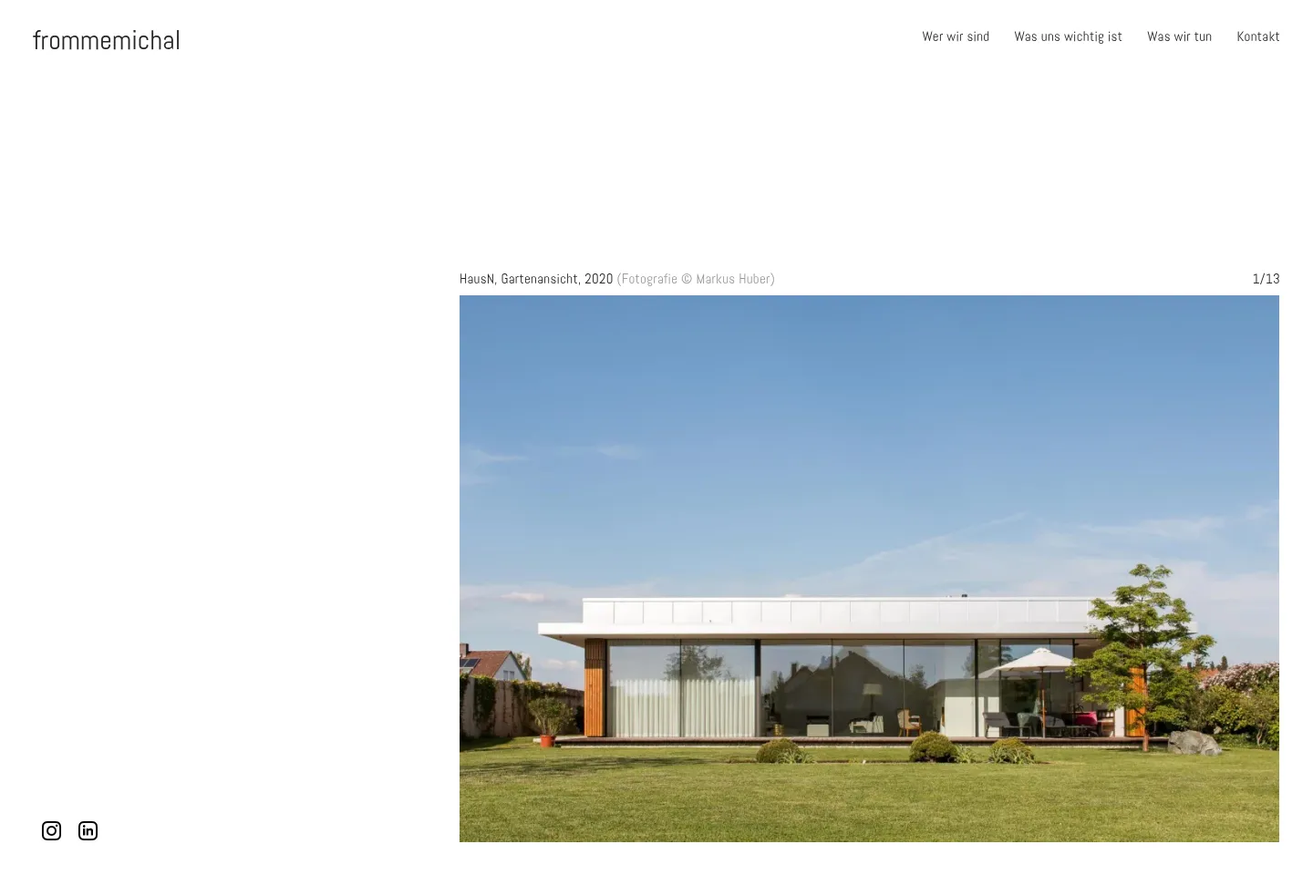 First screen of Frommemichal