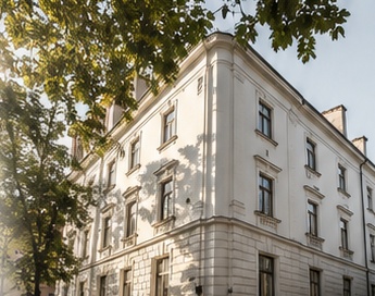 Začasna arhitekturna fotografija za oblikovni predlog