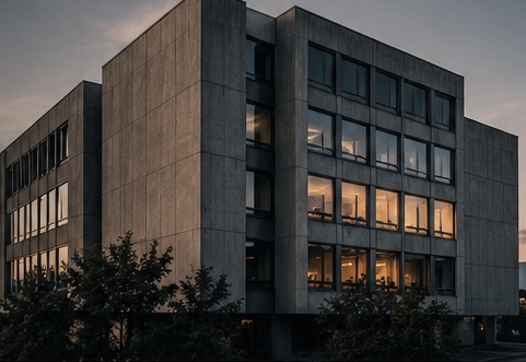 Začasna arhitekturna fotografija za oblikovni predlog