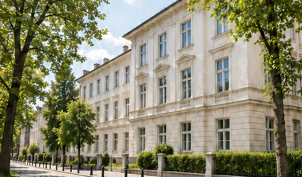 Začasna fotografija ljubljanske hiše